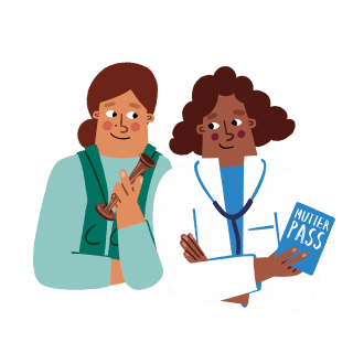 Ärztin und Hebamme